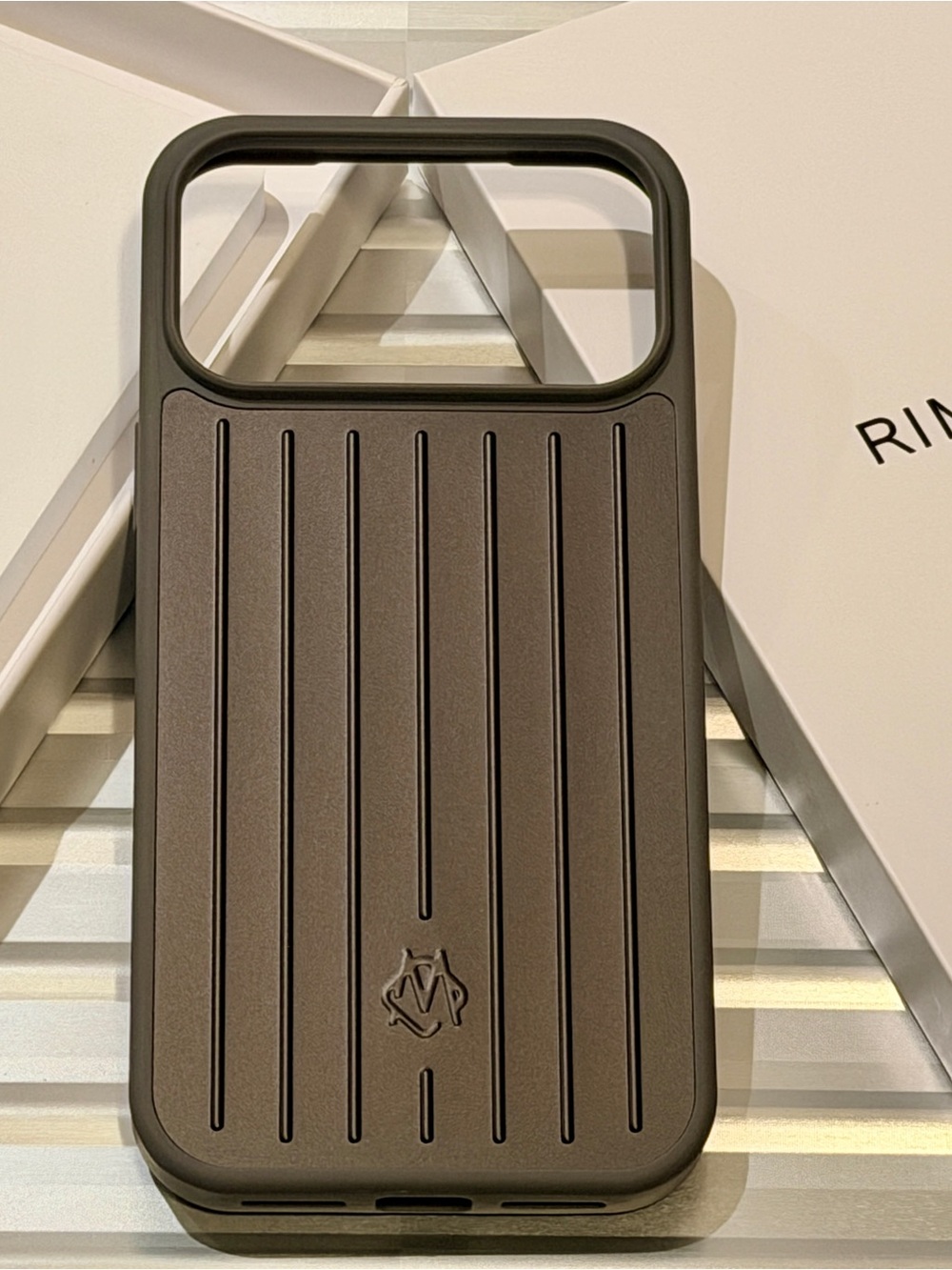 RIMOWA Grey iPhone 17 Pro Max Case